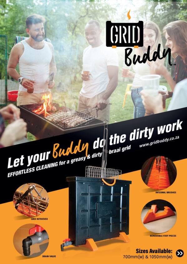 Braai Grid & Grill Cleaner (700mm) Incl Delivery - Image 7