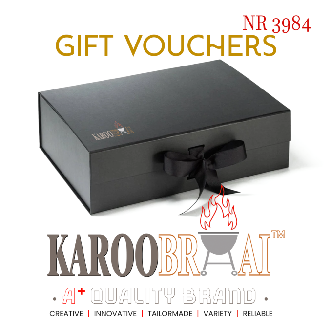 Buy a Personalised KarooBraai™ Gift Voucher!