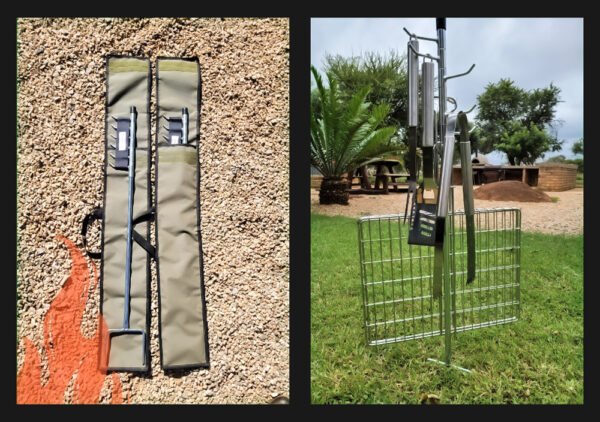 Braai Stand with Base & Foot Pegs in Carry Bag (INCL DELIVERY TO PRETORIA) - Image 2