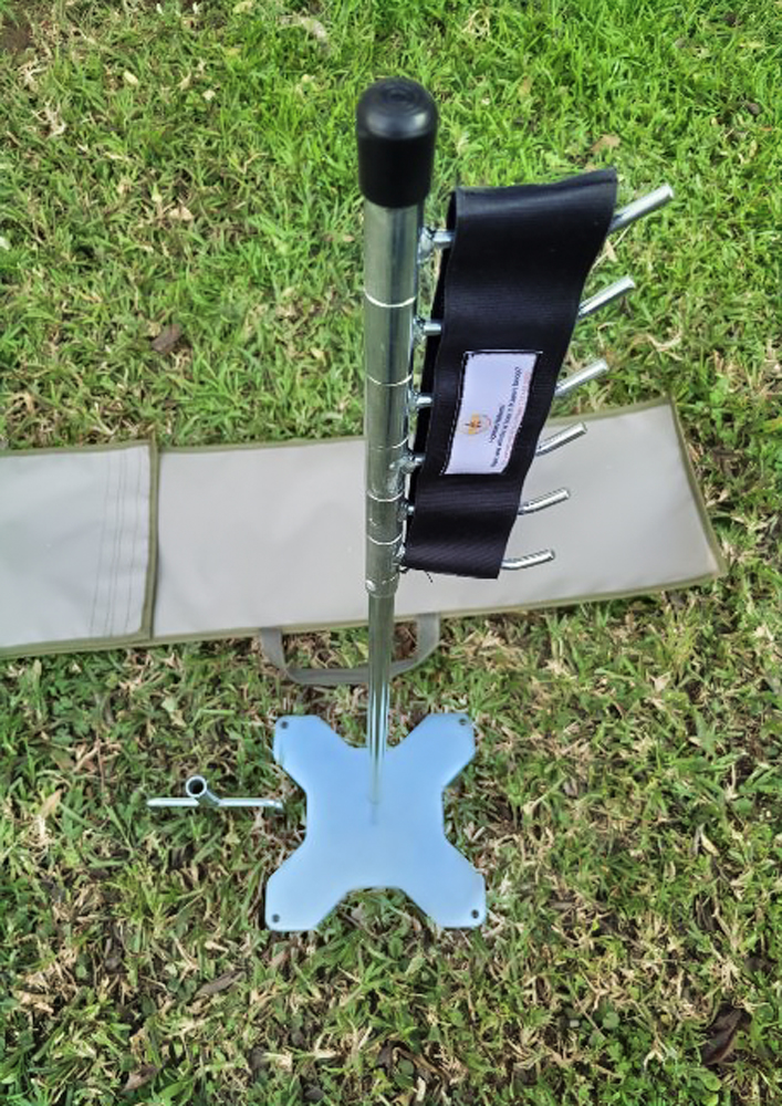 Braai Stand with Base & Foot Pegs in Carry Bag (INCL DELIVERY TO PRETORIA)