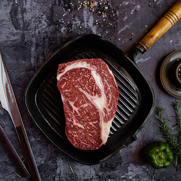 WAGYU Rib-Eye Steak - Approx 700g (Deboned Portions)