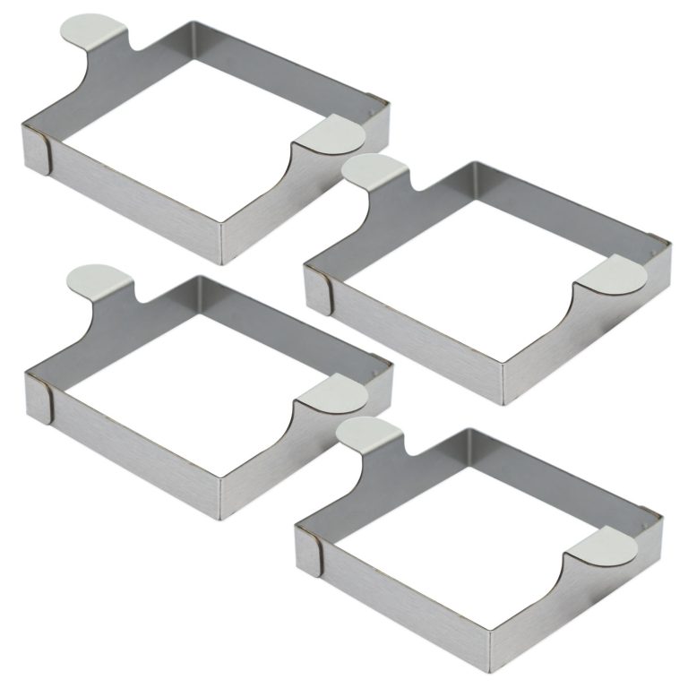 VFM Premium Egg Rings – Square (Set of 4)