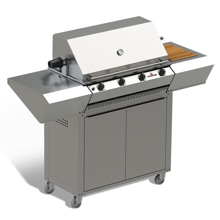 4 Burner Mobile Gas Sizzler – with Optional Braai Grid Options - Price on Request