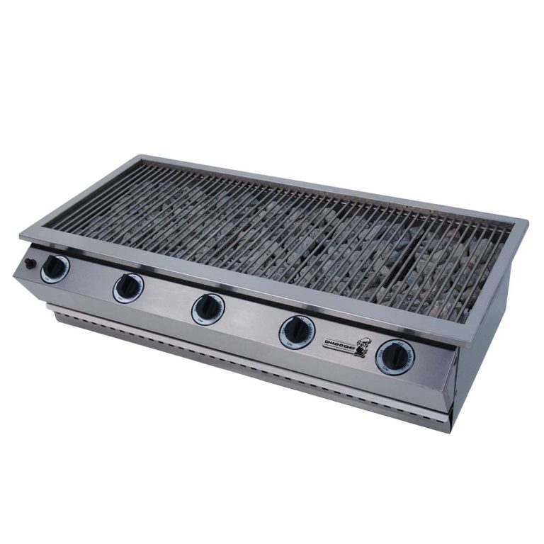 5 Burner Gas Sizzler – with Optional Braai Grid Options - Price on Request