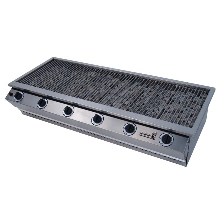 6 Burner Gas Sizzler – with Optional Braai Grid Options - Price on Request