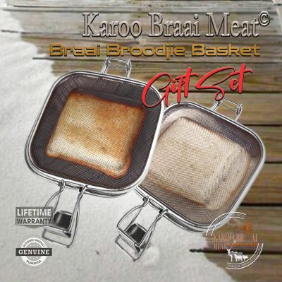 Karoo Braai Meat Braai Broodjie Basket Gift Set