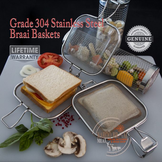Karoo Braai Meat© Braai Broodjie Basket **INCLUDING DELIVERY**