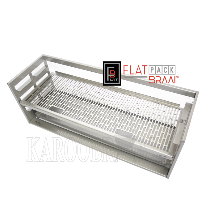 * Custom KarooBraai™ Flat-Pack™ Stainless Steel Insert Braais