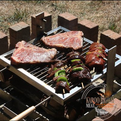 KarooBraai™ Grade 304 Stainless Steel Collapsible Tuscan Camping Braai - Image 5