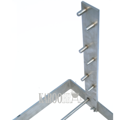 KarooBraai™ Grade 304 Stainless Steel Collapsible Tuscan Camping Braai - Image 2