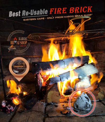 RE-Usable Fire Bricks (Set of 2) - Soak & Burn! **NATIONAL DELIVERY INCLUDED** - Image 3