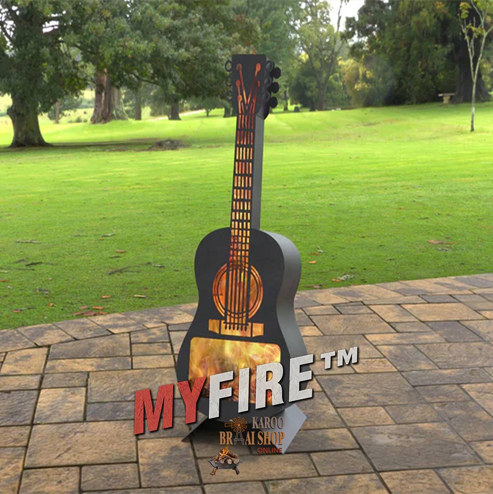 Classic Guitar Fire Pit