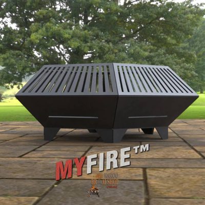 Hexagon Design Fire Pit - Image 4