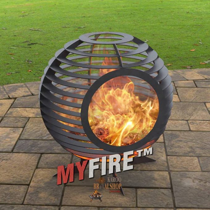 Sphere Ball Design Fire Pit