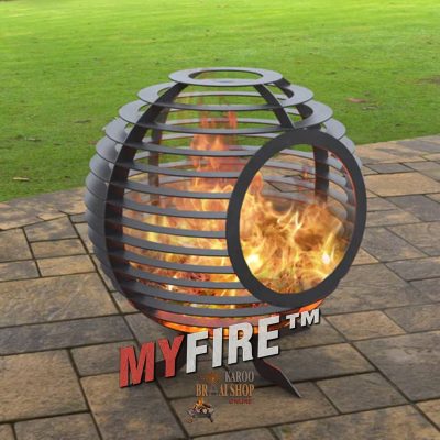 Sphere Ball Design Fire Pit - Image 3