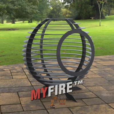 Sphere Ball Design Fire Pit - Image 4