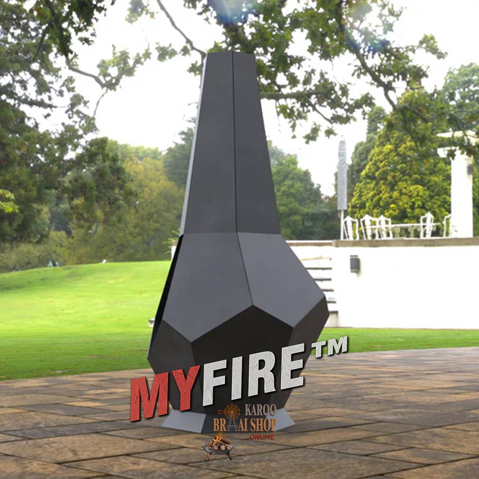 Chimnea Hexagon Fire pit (Medium) - Image 3