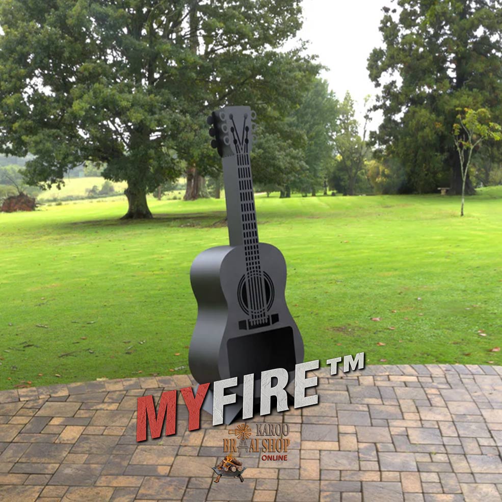 Classic Guitar Fire Pit - Image 3