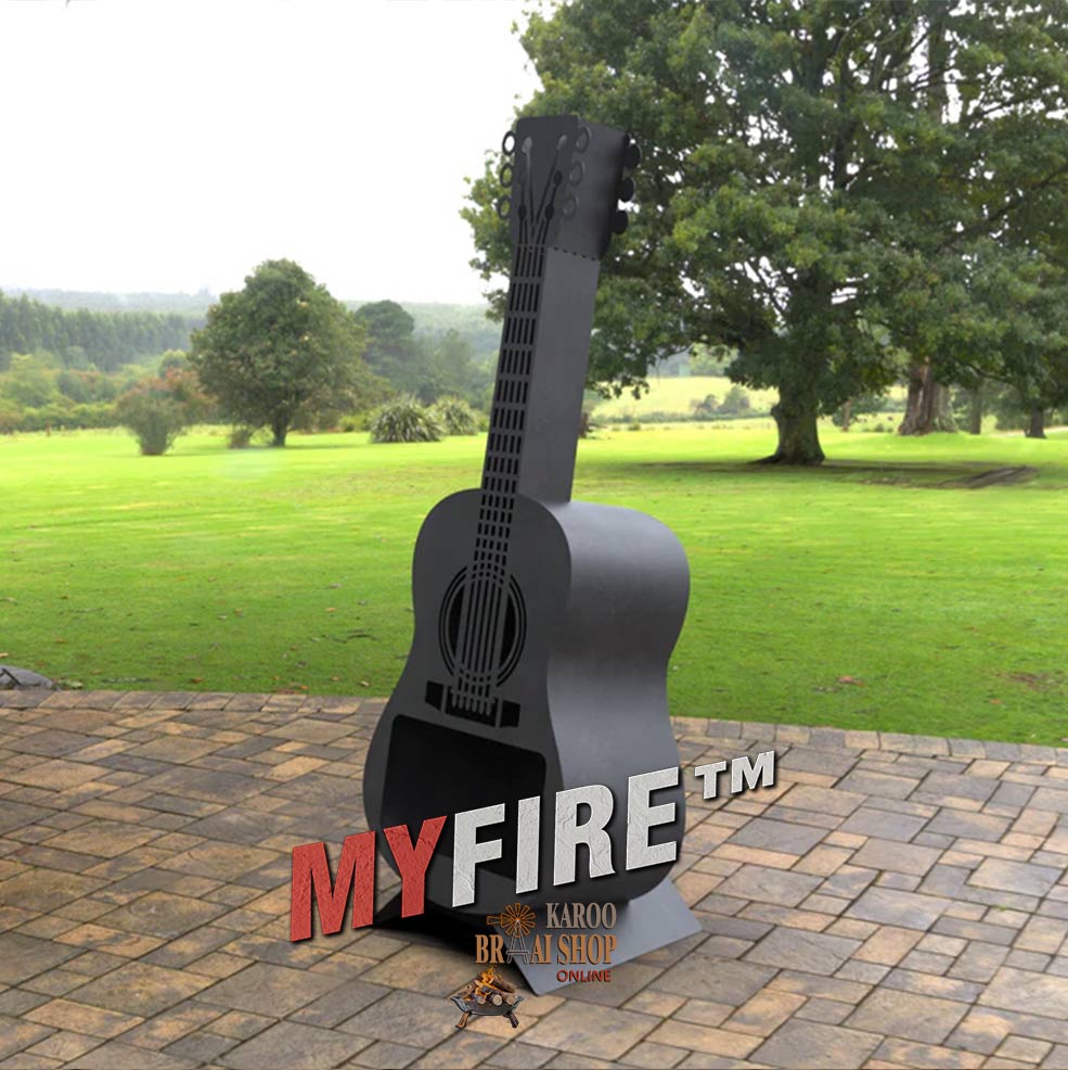 Classic Guitar Fire Pit - Image 4