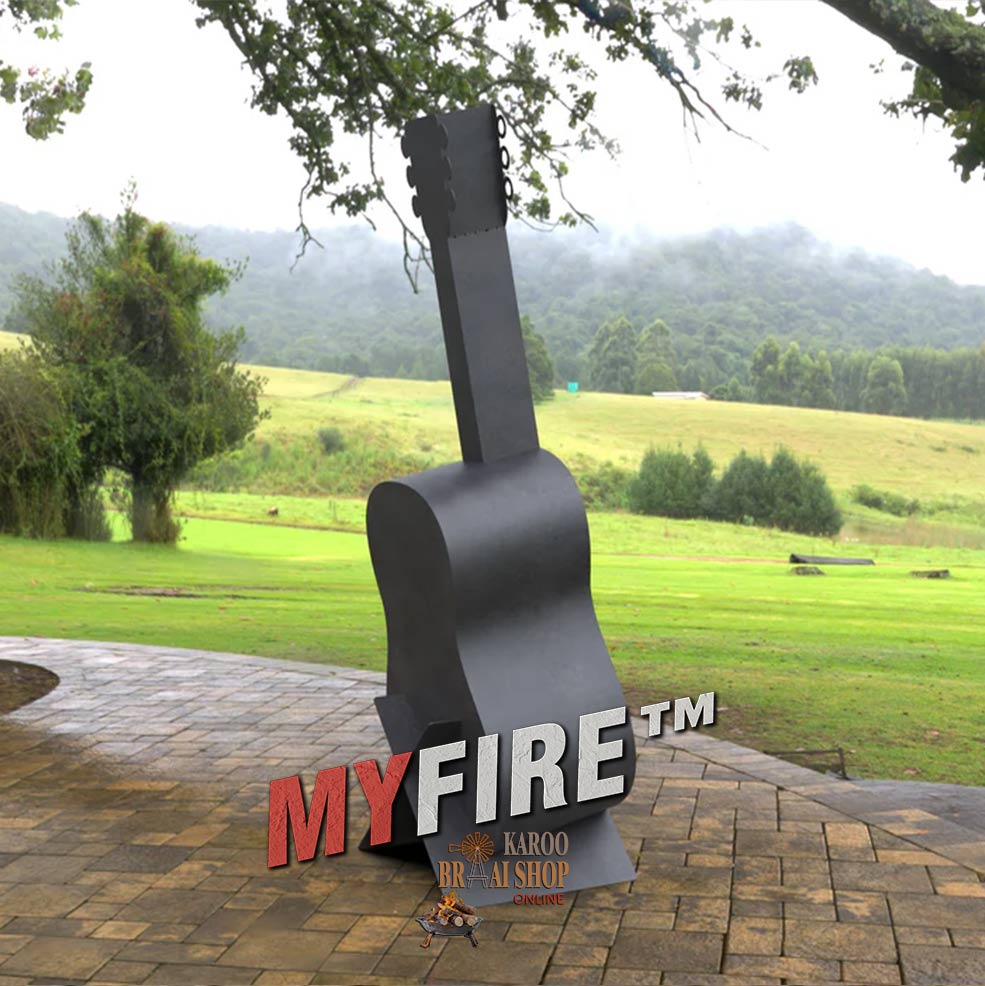 Classic Guitar Fire Pit - Image 5
