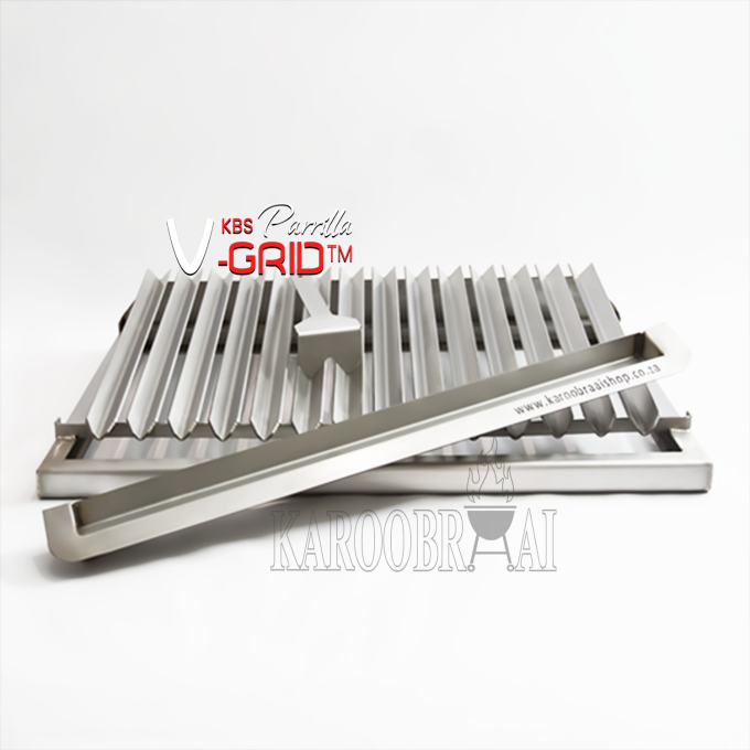 Parrilla V-GRID™ with Removable Drip Tray (for Built-In Braais) - Pricing on Request
