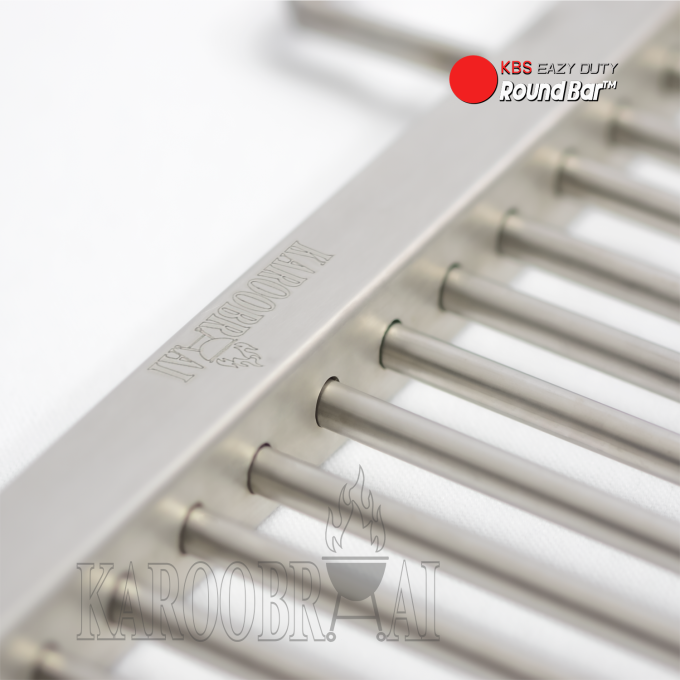 Grade 304 Stainless Steel 8mm Eazy Duty RoundBar™ Braai Grids