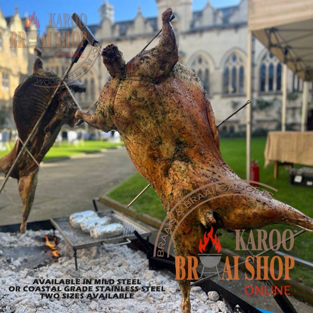 Quality KarooBraai™ Single Frame Stainless Steel Large Asado Cross ...