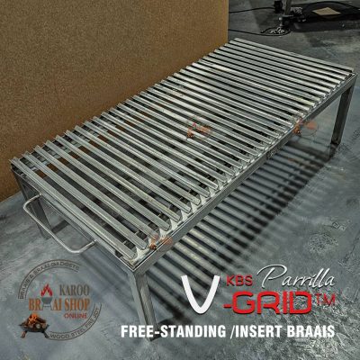 Parilla V-GRID™ Insert Braai with Removable Drip Tray - Pricing on Request - Image 9