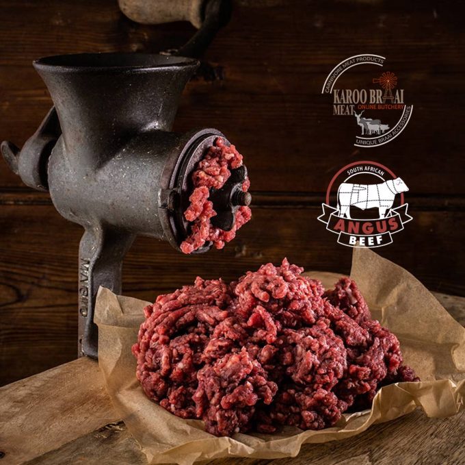 100% Pure Grass Fed Angus Beef Minced Meat 5kg (5 x 1kg pckts)