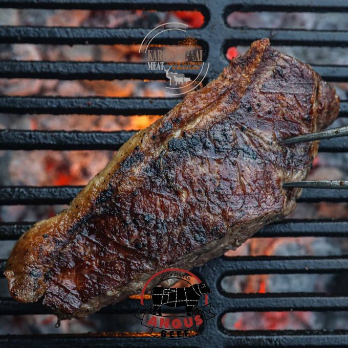 Grass Fed Angus Beef Sirloin Steak +- 450g (Single Portion)