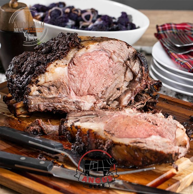READY TO EAT Smoked Prime Rib Bone In (Approx 3kg)