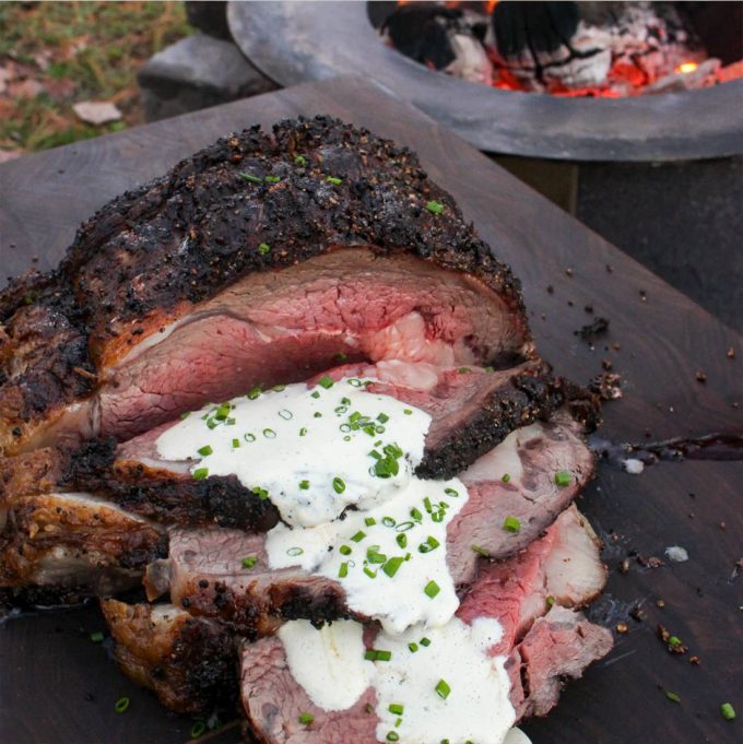 Grass Fed Angus Beef Prime Rib Roast On The Bone Approx 3kg