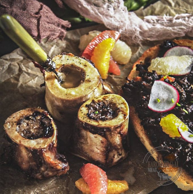 Grass Fed Angus Marrow Bones Approx 600g