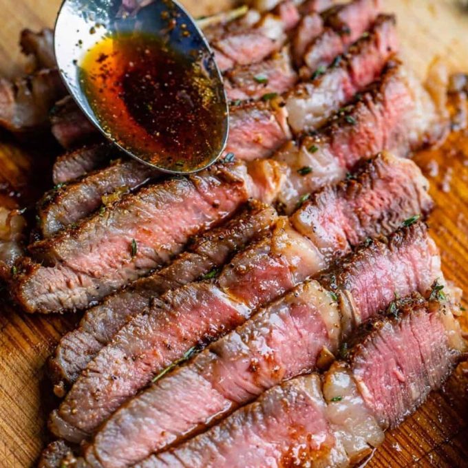 Grass Fed Angus Beef Rib-Eye Steak Off The Bone Approx 1kg (4 Portions)