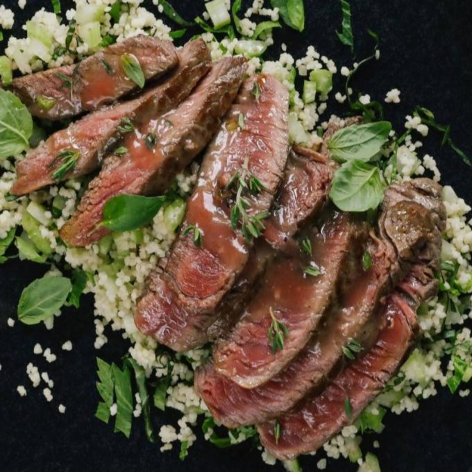Grass Fed Angus Beef Rump Steak +-400g (incl 1 Portion)