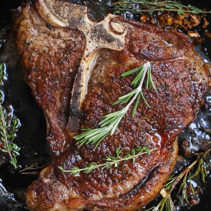 Grass Fed Angus Beef T-Bone Steak Thick +-1.3kg (incl 2 Portions)