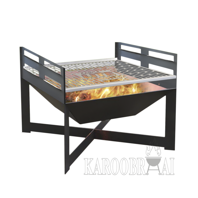 KarooBraai™ Fire Pit Braai with detachable Grid Supports - Price on Request