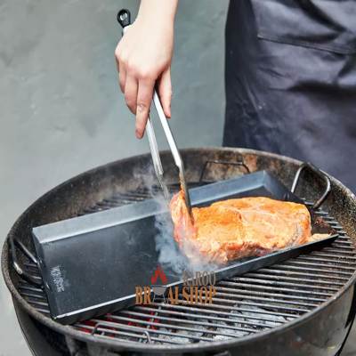 KarooBraai© Large 65cm x 45cm Stainless Steel Plancha (Optional Personalisation) - Image 6