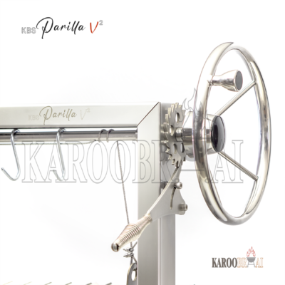1200mm Argentinian Santa Maria Parilla V2 by KarooBraai™ - Grade 304 Stainless Steel - Image 14