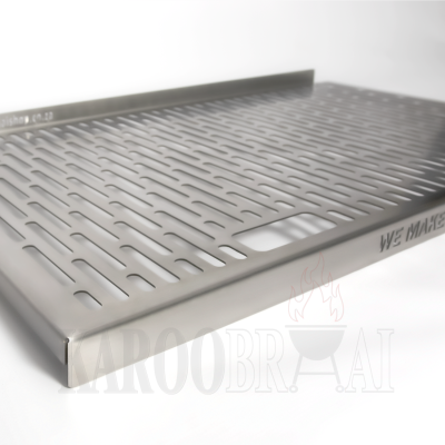 KarooBraai™ Wall Mount Braai Sides with Grid – FLAT PACK™ (Optional Ash Pan & Ember Grid) - Price on Request - Image 7