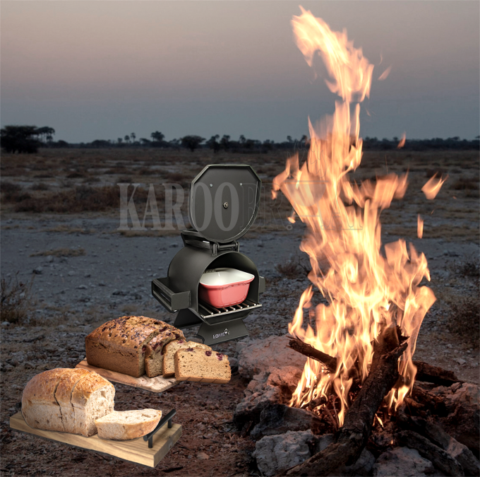 Curved Vuurvarkie Brood Oond (Fire Piggy Bread Oven) **INCLUDING DELIVERY**