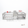 KarooBraai™ 1500mm 6-in-1 Insert with ERGO 550 Rotisserie Combo, V-Grid, Free-Floating RoundBar Grid & Center Fire Starter (with Extras) - Image 6