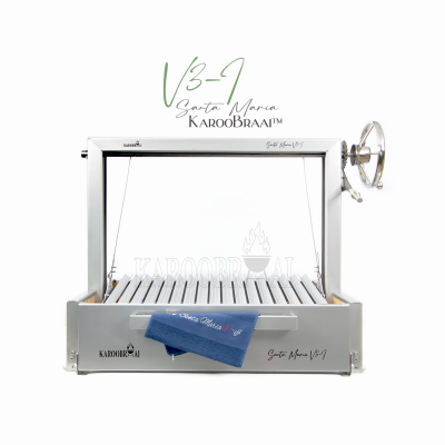 1200mm KarooBraai™ Argentinian Santa Maria V3-I with Rotisserie & Fire Pit