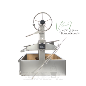 1200mm KarooBraai™ Argentinian Santa Maria V3-I with Rotisserie & Fire Pit