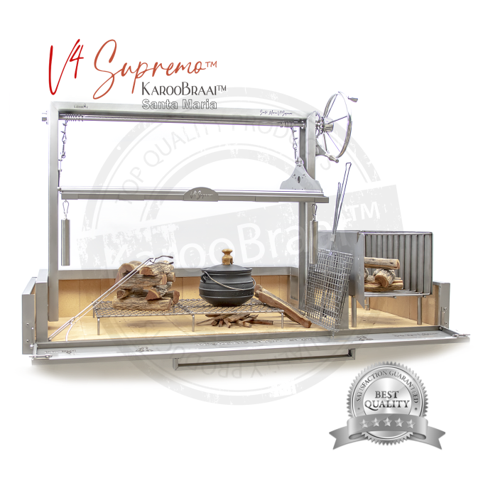 SIZE DOES MATTER – Versatility at its Very Best in KarooBraai™ Santa Maria V4 Supremo Parilla!