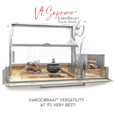 SIZE DOES MATTER – Versatility at its Very Best in KarooBraai™ Santa Maria V4 Supremo Parilla!