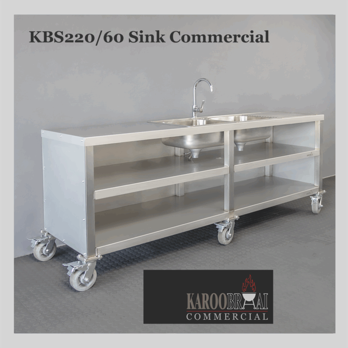 KBS220/60 Commercial Sink Mobile