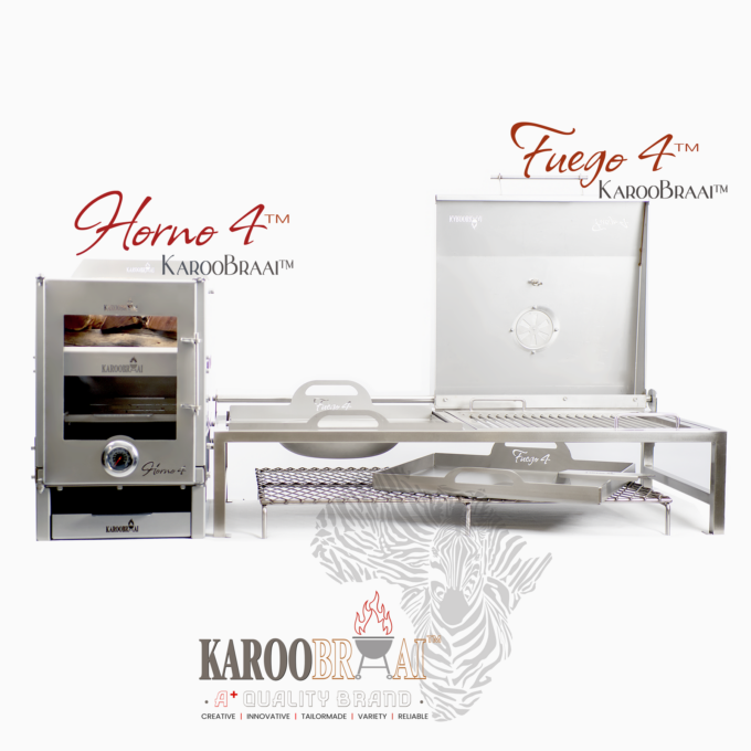 KarooBraai™ Full-House FUEGO-4 & HORNO-4 Combination