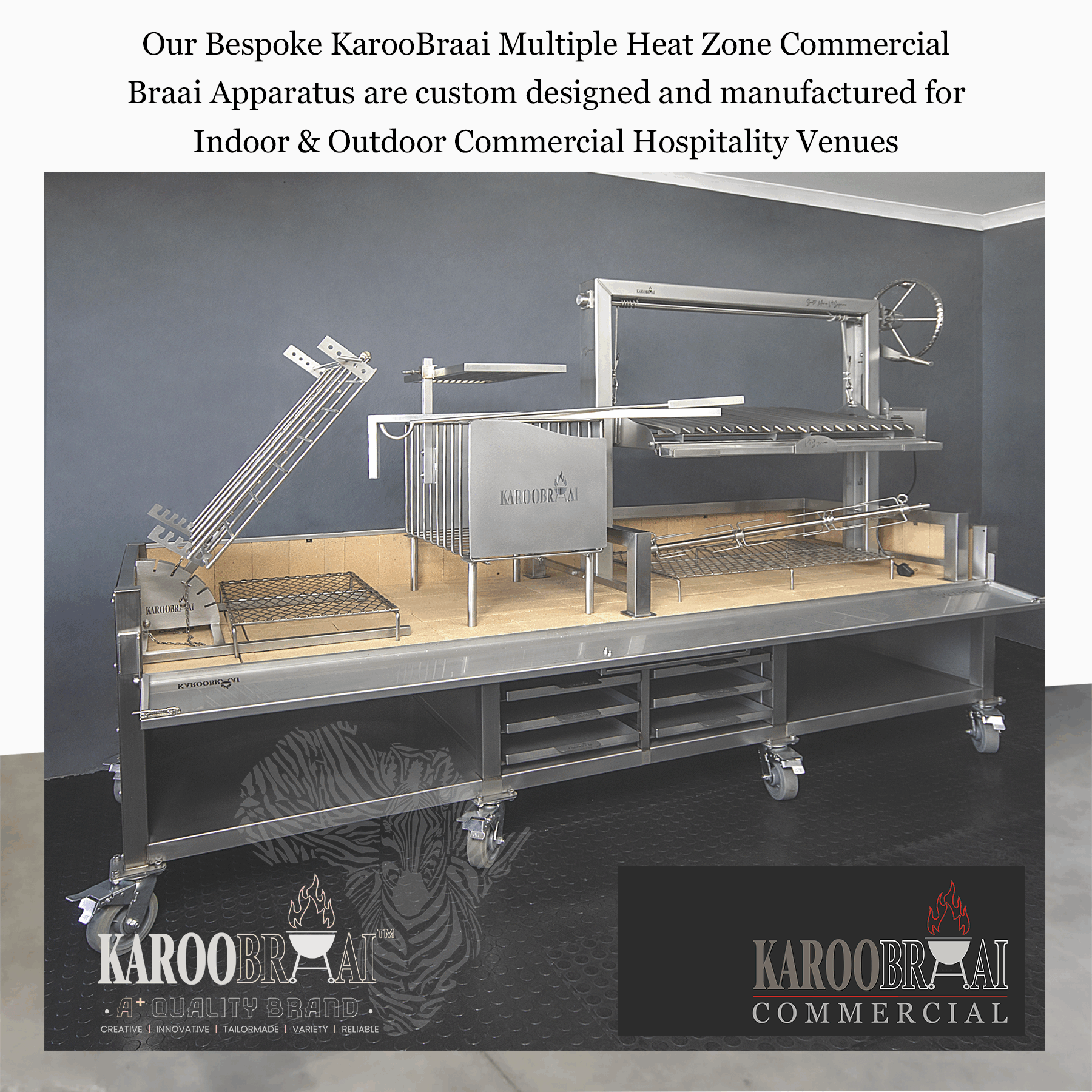 Commercial Range Website Home Page