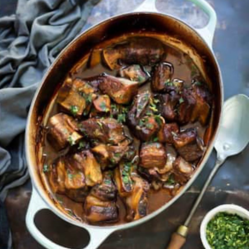 Lamb Potjiee with Red Wine Lamb Potjiee with Red Wine